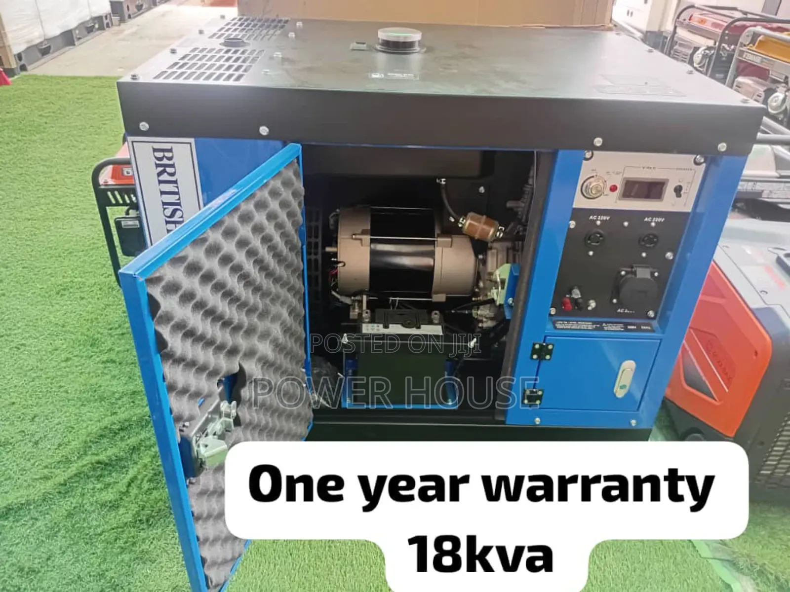 Aesthetic Perkins Diesel 18kva Silent Generator 18kva