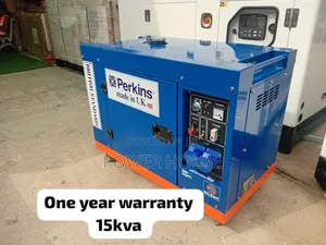 Suitable Perkins 15kva Diesel Silent Generator 13000watts
