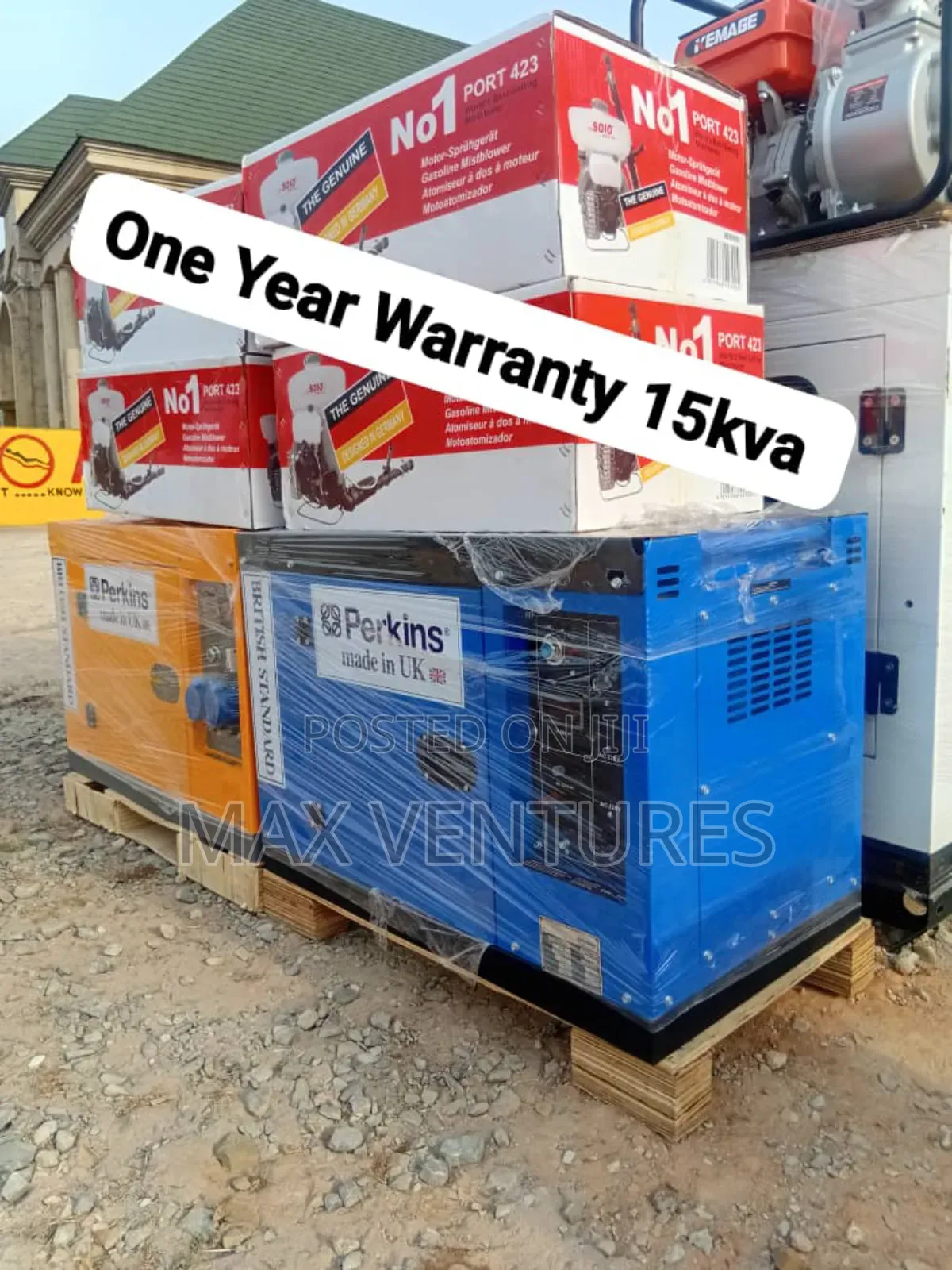 15kva Perkins Diesel Generator Massive Power Supply 15kva