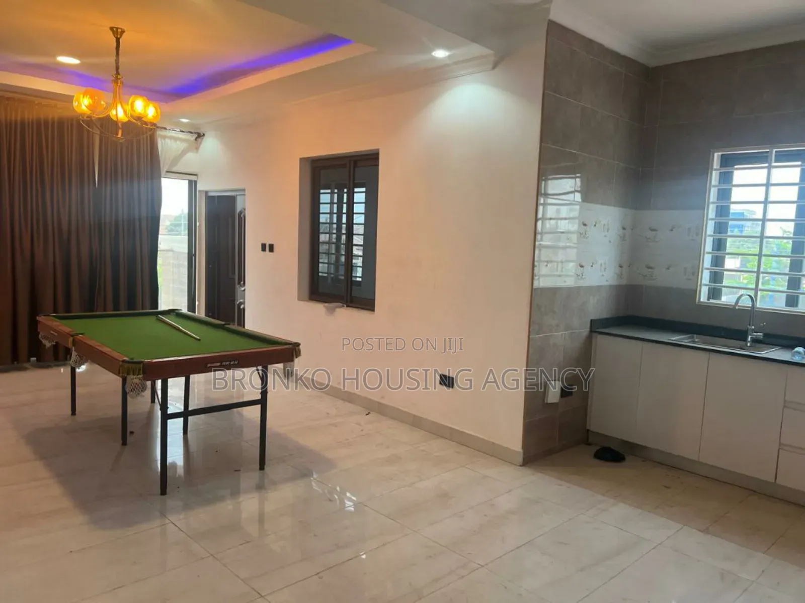 Furnished 5bdrm House in Bronko Housing, Spintex for rent