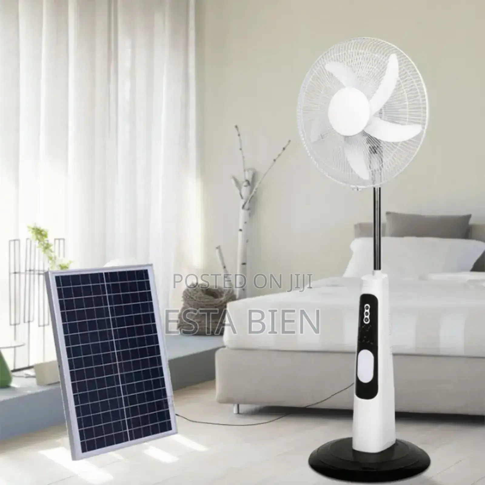 Solar Rechargeable Fan