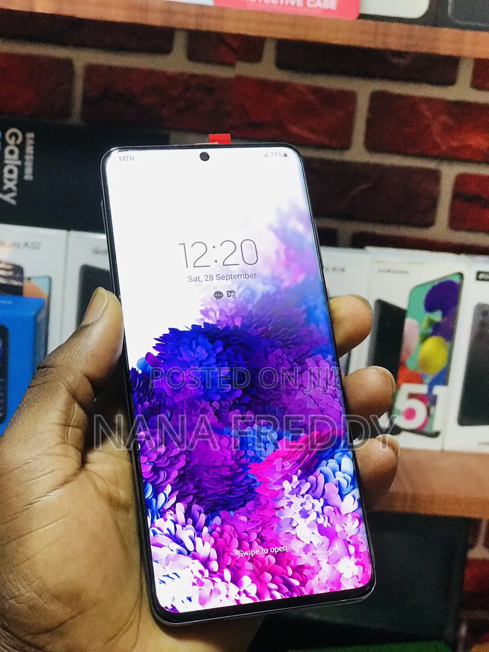 New Samsung Galaxy S20+ 5G 128 GB Blue