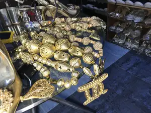 Gold Accessories With Kente for All Ages