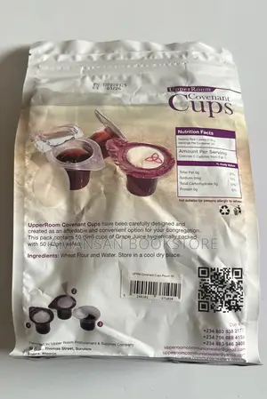Communion Wafers and Wine