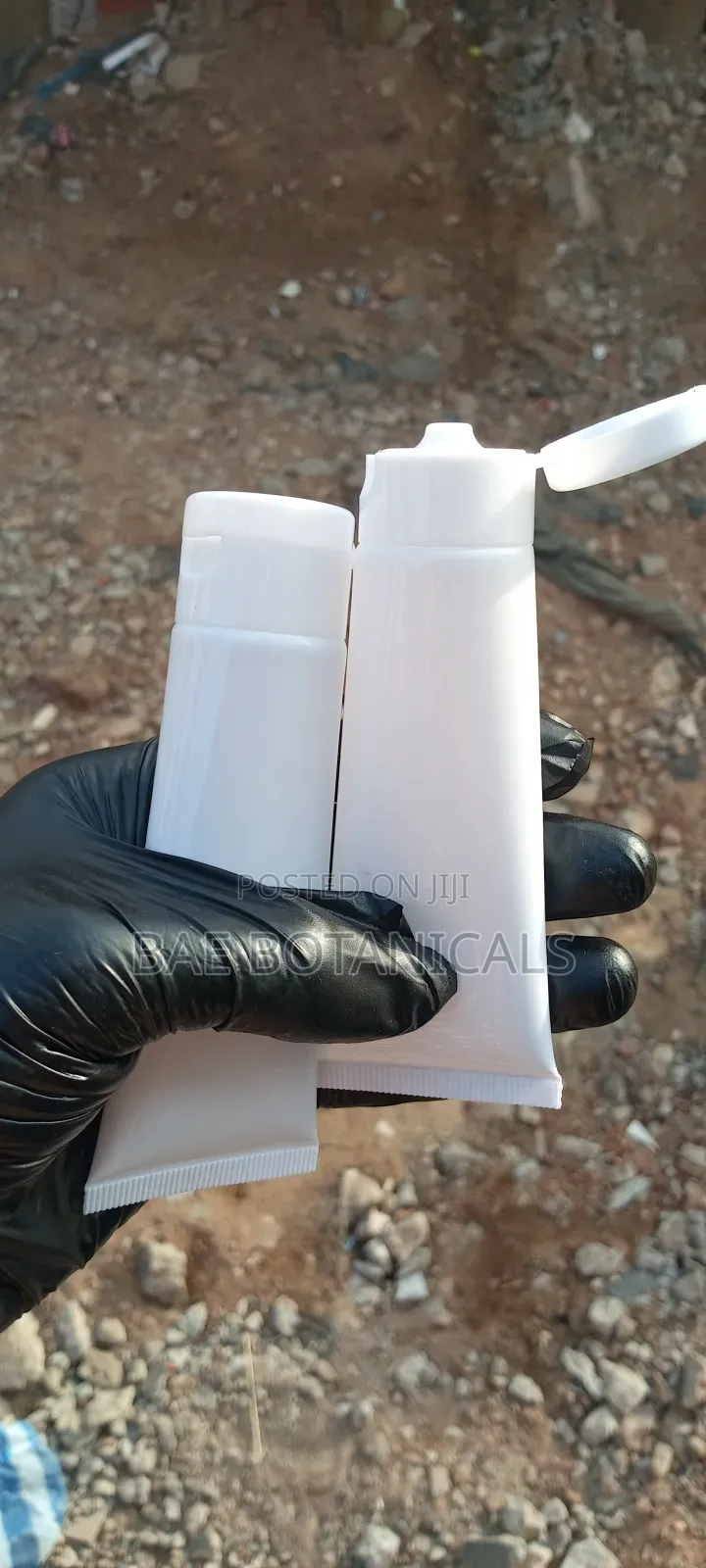 50ml White Squeeze Lotion Tube / Bottles