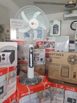 Comfortable Living: H a Rechargeable Fan, 18"