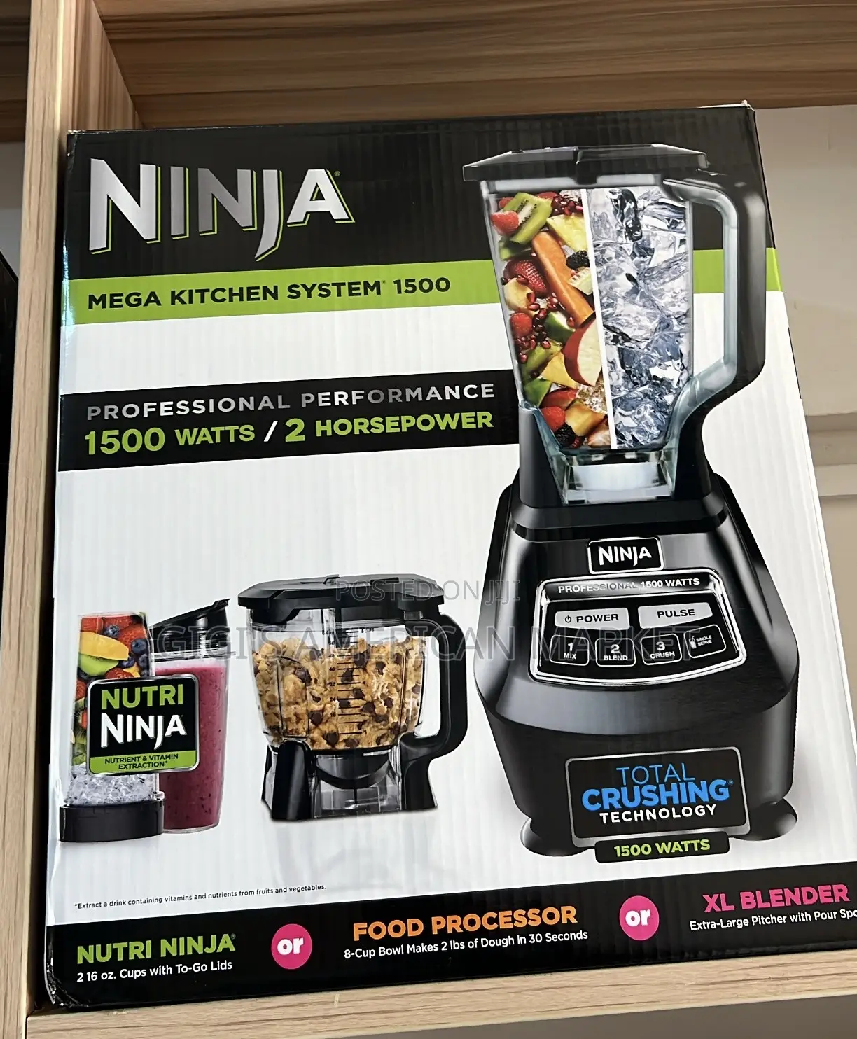 Ninja Blender 1500w_2hp. Professional