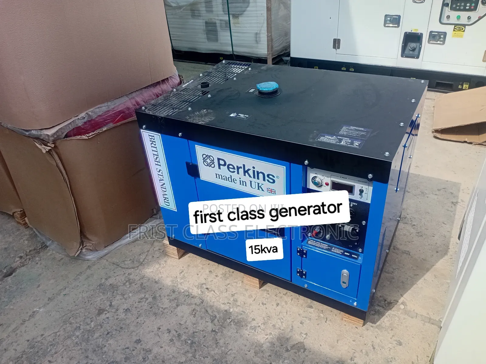 15kva Silent Diesel Genset for Commercial Use