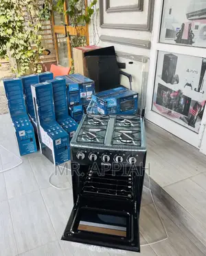 Choose Nasco 4 Gas Burner With Oven and Grill(Black)