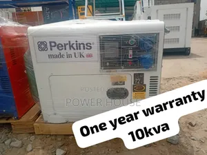 Uncorrupted Perkins 10kva Silent Diesel Generator 10kva