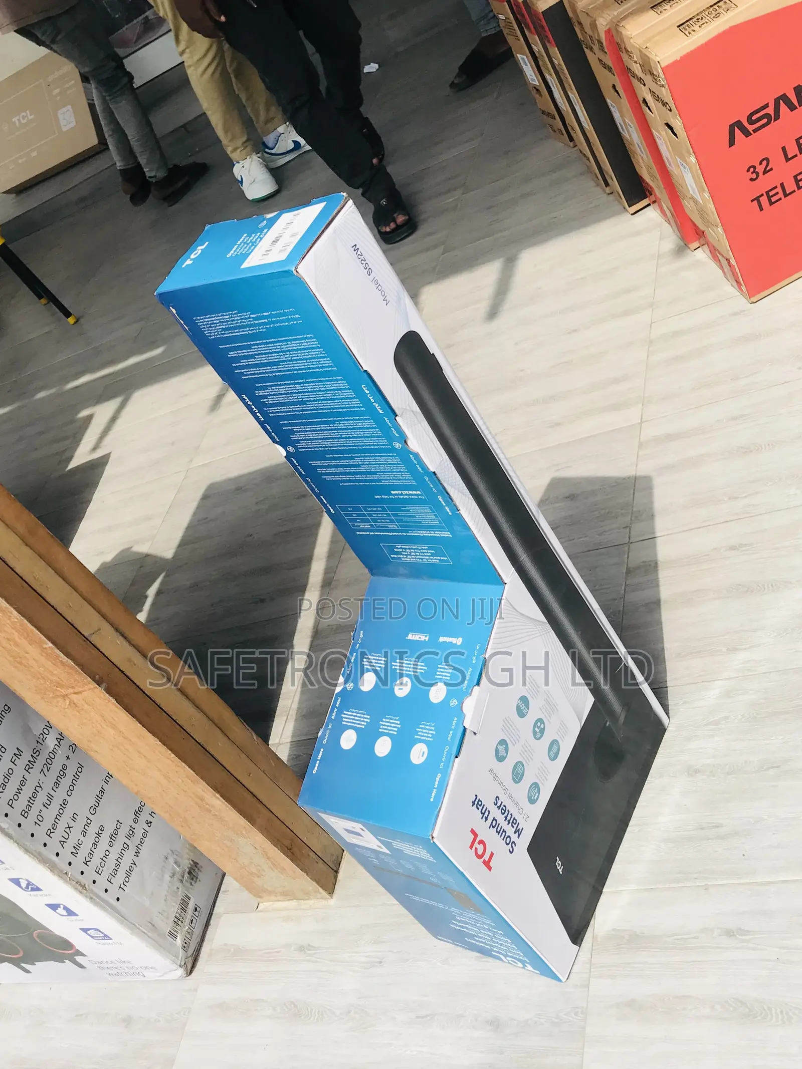 Hdmi Subwoofer 2.1ch TCL S522w Wireless Bluetooth Soundbar
