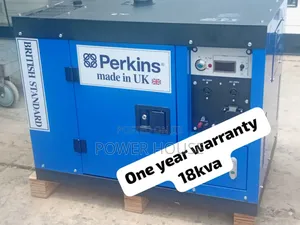 Franchised 18kva Perkins Diesel 15000watts Silent Generator