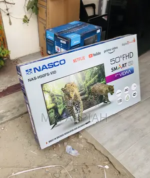 Efficient Nasco 50 Inch FHD Satellite Smart Screen Tv.