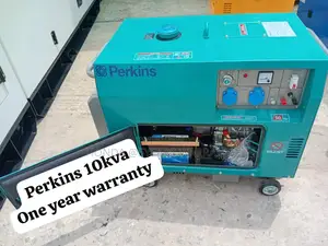 Green 10kva Perkins Diesel Generator 10kva Silent