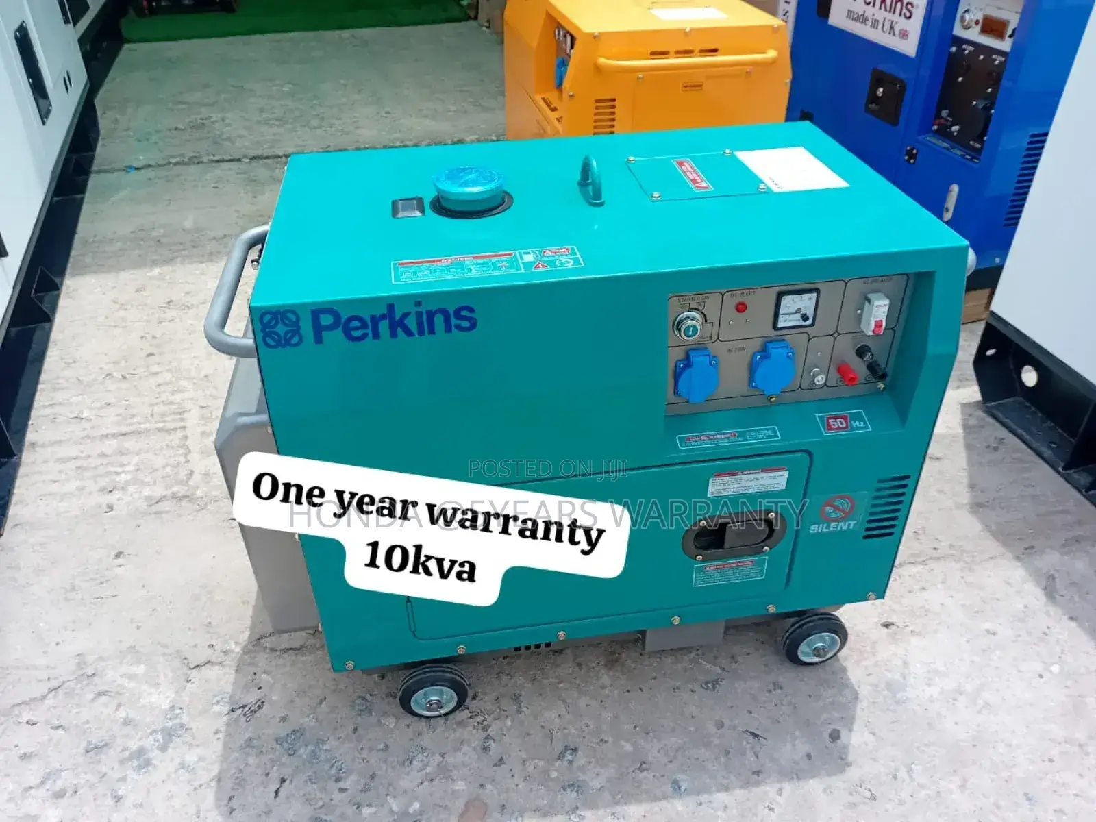 Service Support Perkins 10kva 13000watt Silent Engine 10kva