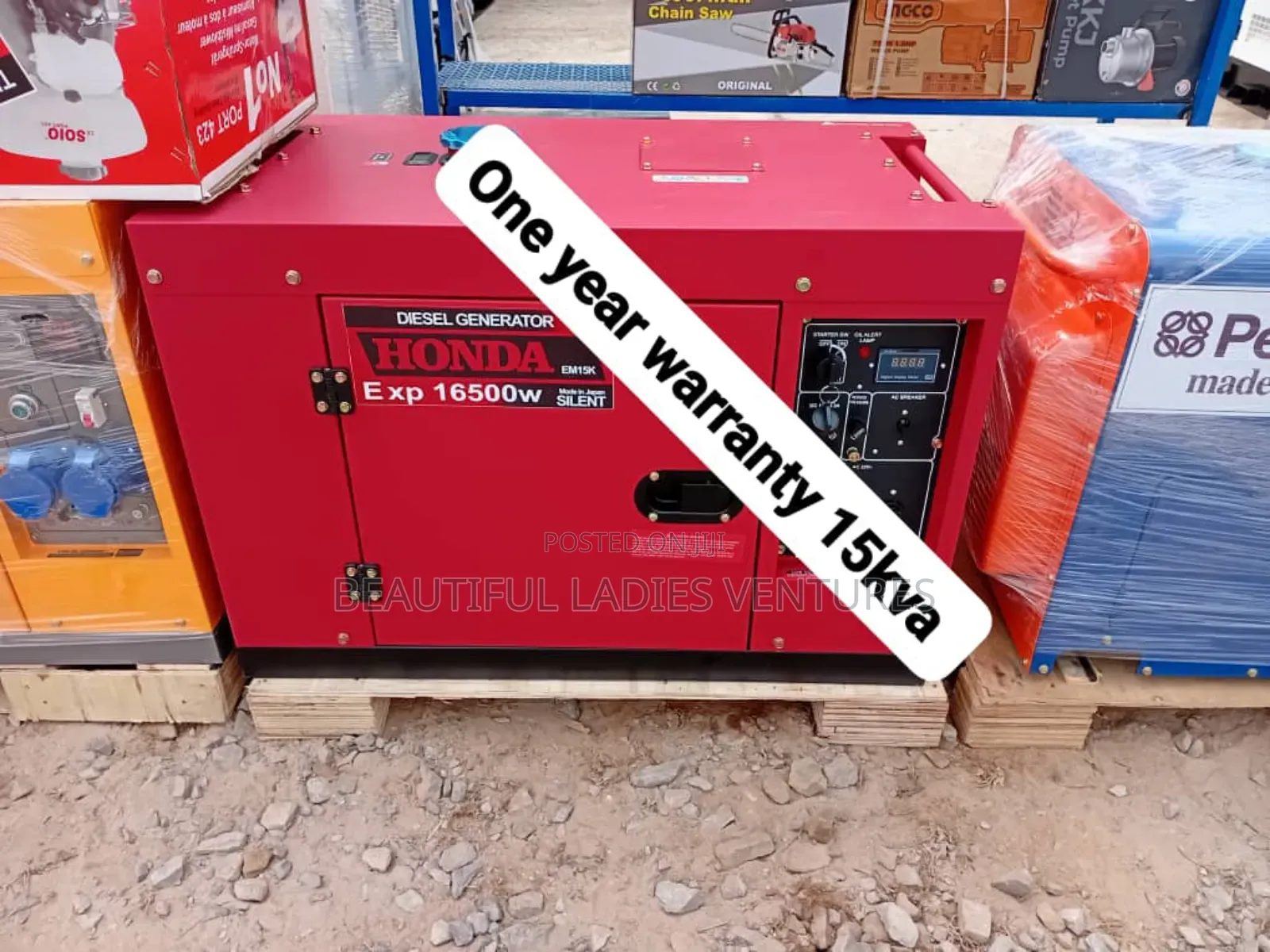Ssilent Diesel Generator 15kva