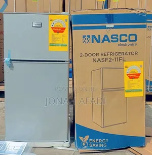 Nasco Nasf2-11fl 85litre Double Door Table Top Fridge