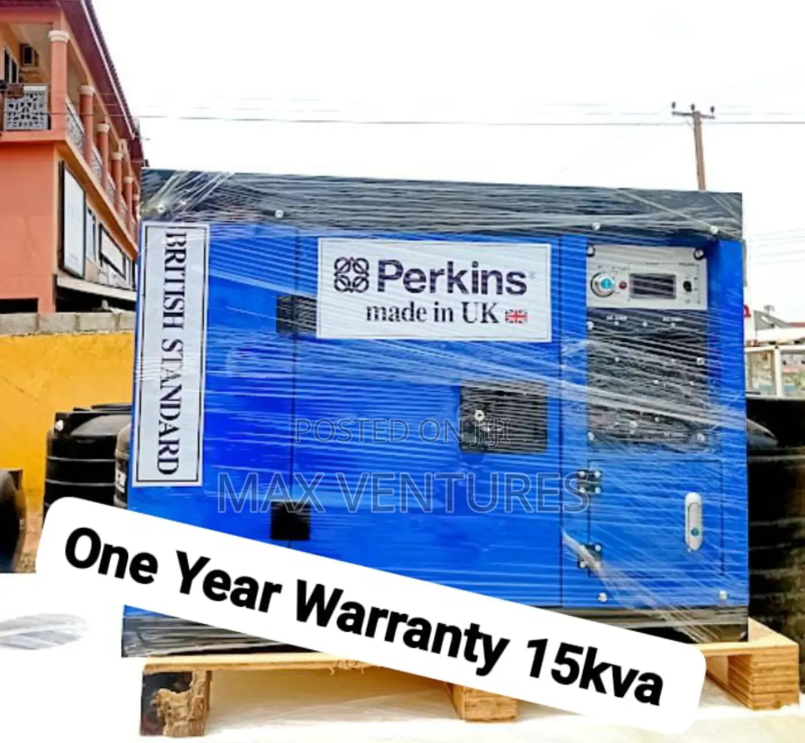 Perkins Advanced Technology 15kva Diesel Generator Silent