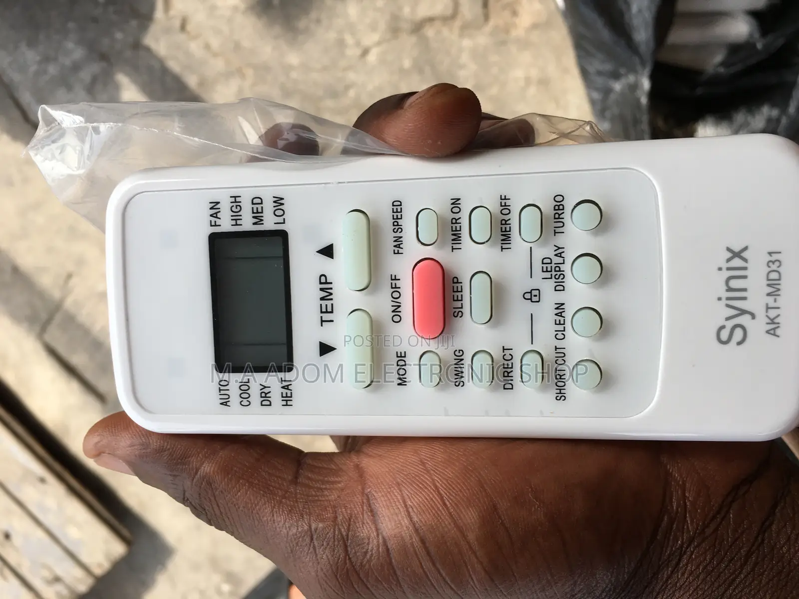 Syinix R410 Ac Remote