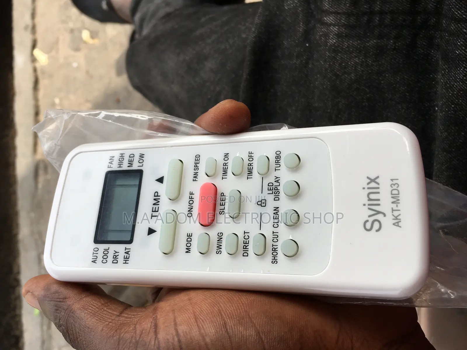 Syinix R410 Ac Remote