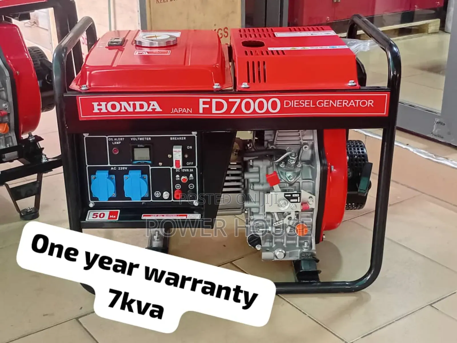 Productive 7kva Honda Diesel Generator 7000watt Honda Diesel