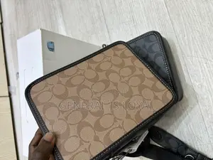 Coach Side Bag / Brown Color