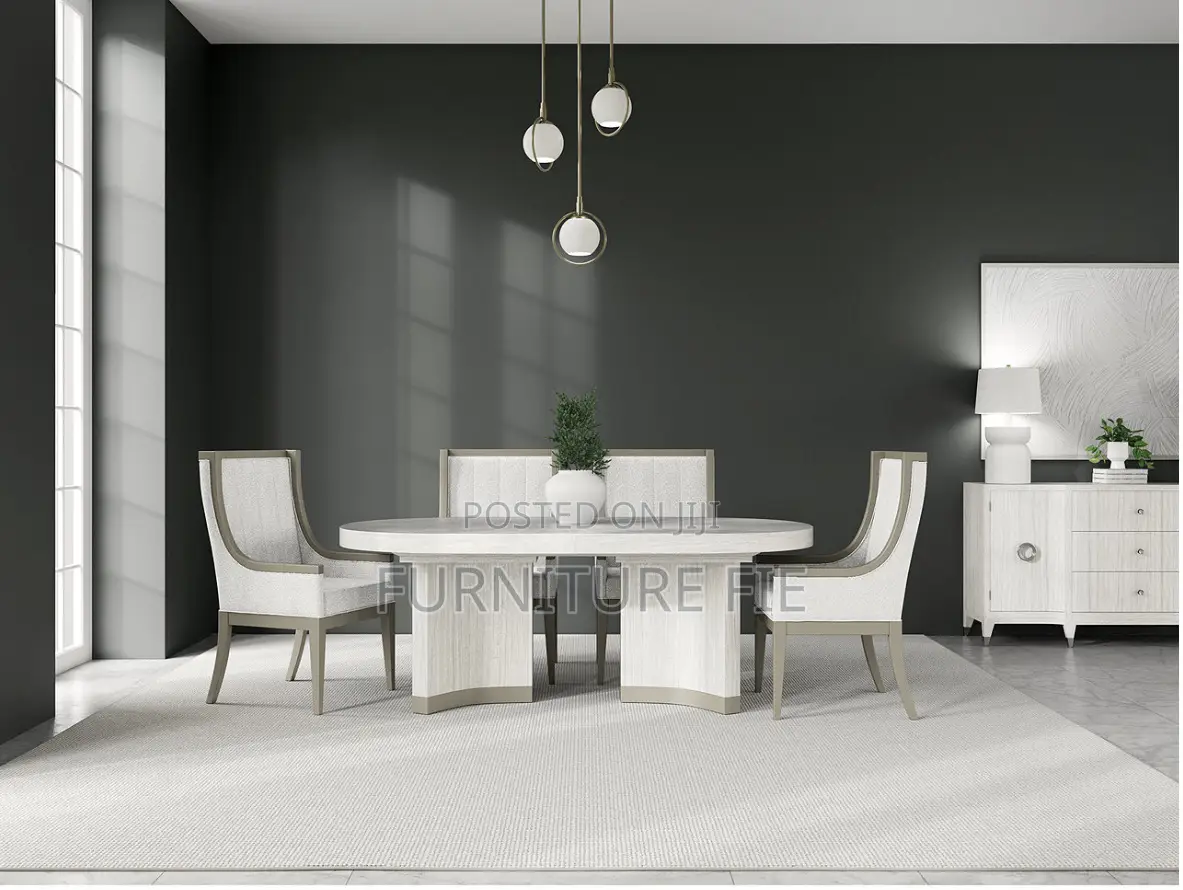 Warlington Dining Set (Table,6 Chairs + Credenza From Macy’S