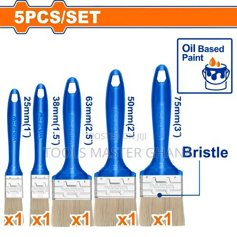 5 Pcs Paint Brush Set # Wpb1952