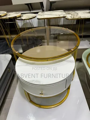 Two Center ,Glass,Wood and Marble