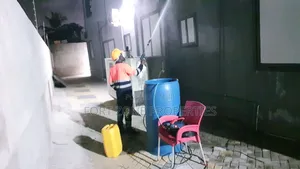 Cleaning Man