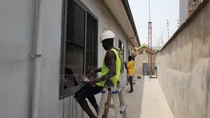 Cleaning Man