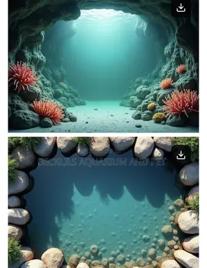 3d Aquarium Back Ground