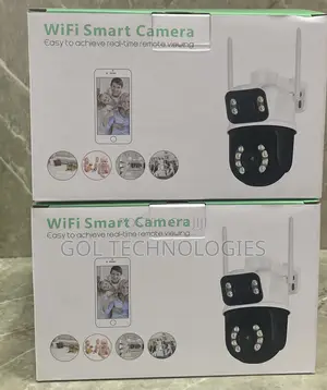 6mp Dual Lens Wifi Smart Camera Real-Time Remote Viewing