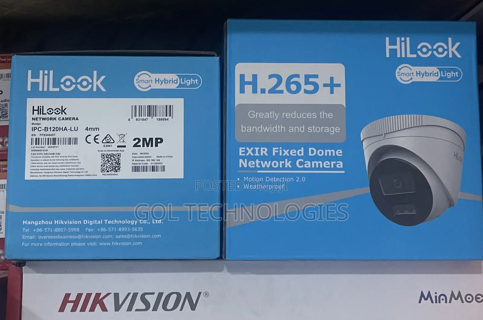Hilook 2mp Ip Camera Full Color With Audio