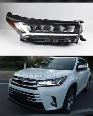 Headlight For 2018 Toyota Highlander Head Front Lamps