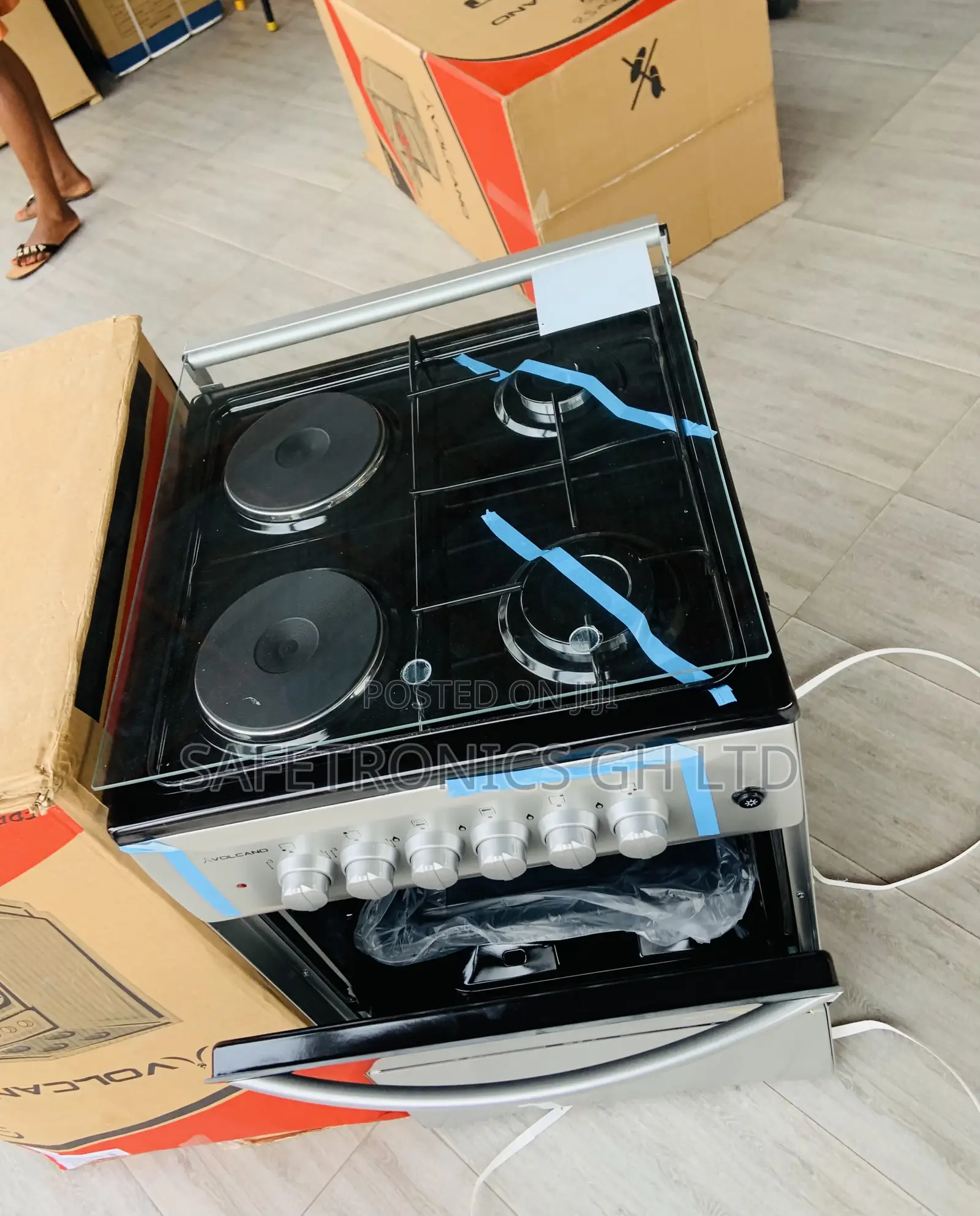 New Oven Fast 2 Electric Cooker 50x50 2 Gas Volcano