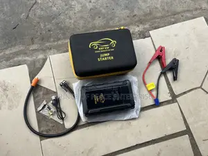 Vehicle Tire Pump With Battery Jump Starter ( Power Bank )