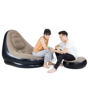 Inflate and Unwind Instantly ;Inflatable Air Sofa Chairs+ Free Pump