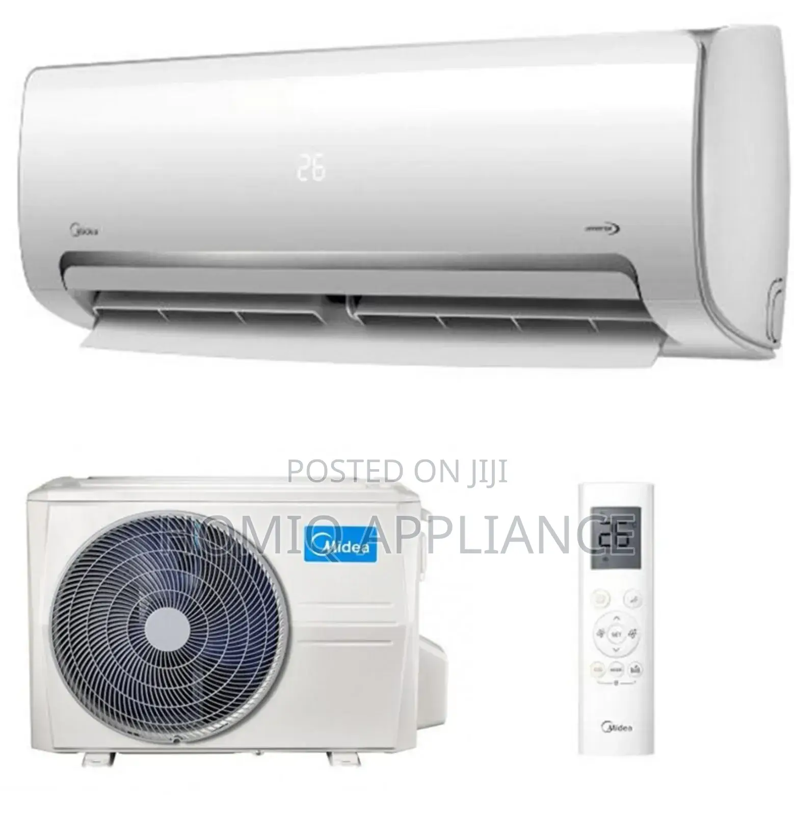 Midea 1.5 Hp Split Air Conditioner R410
With 1year Warranty