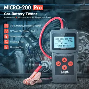 Battery Tester 12v 24v Micro-200 Pro. Digital