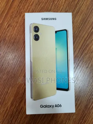New Samsung Galaxy A06 64 GB Yellow
