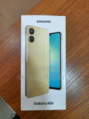 New Samsung Galaxy A06 64 GB Yellow