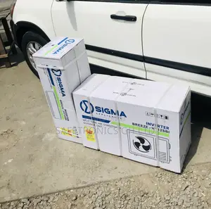 Sealed Quality Sigma Inverter 1.5 Hp R410a White Ac