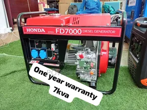 Recent Arrival 7.5kva Honda 7000watts Diesel Generator