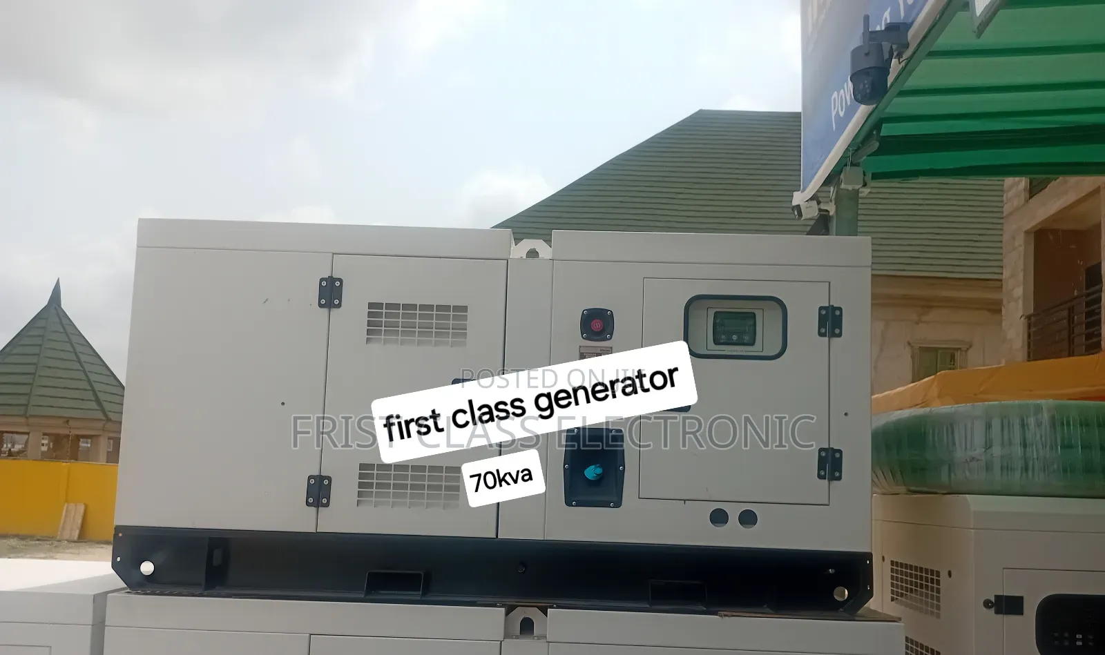 Electricity Producer 70kba Silent Diesel Generator
