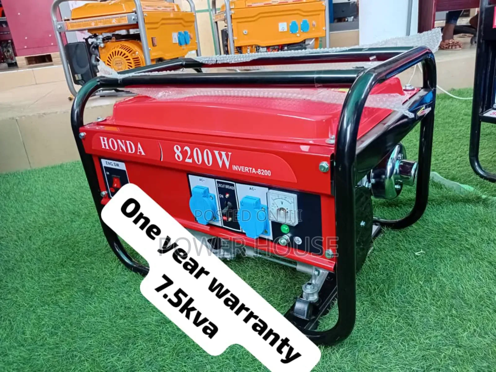 Freshly Produced 7.5kva 8200watts Honda Petrol Generator