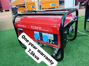 Freshly Produced 7.5kva 8200watts Honda Petrol Generator