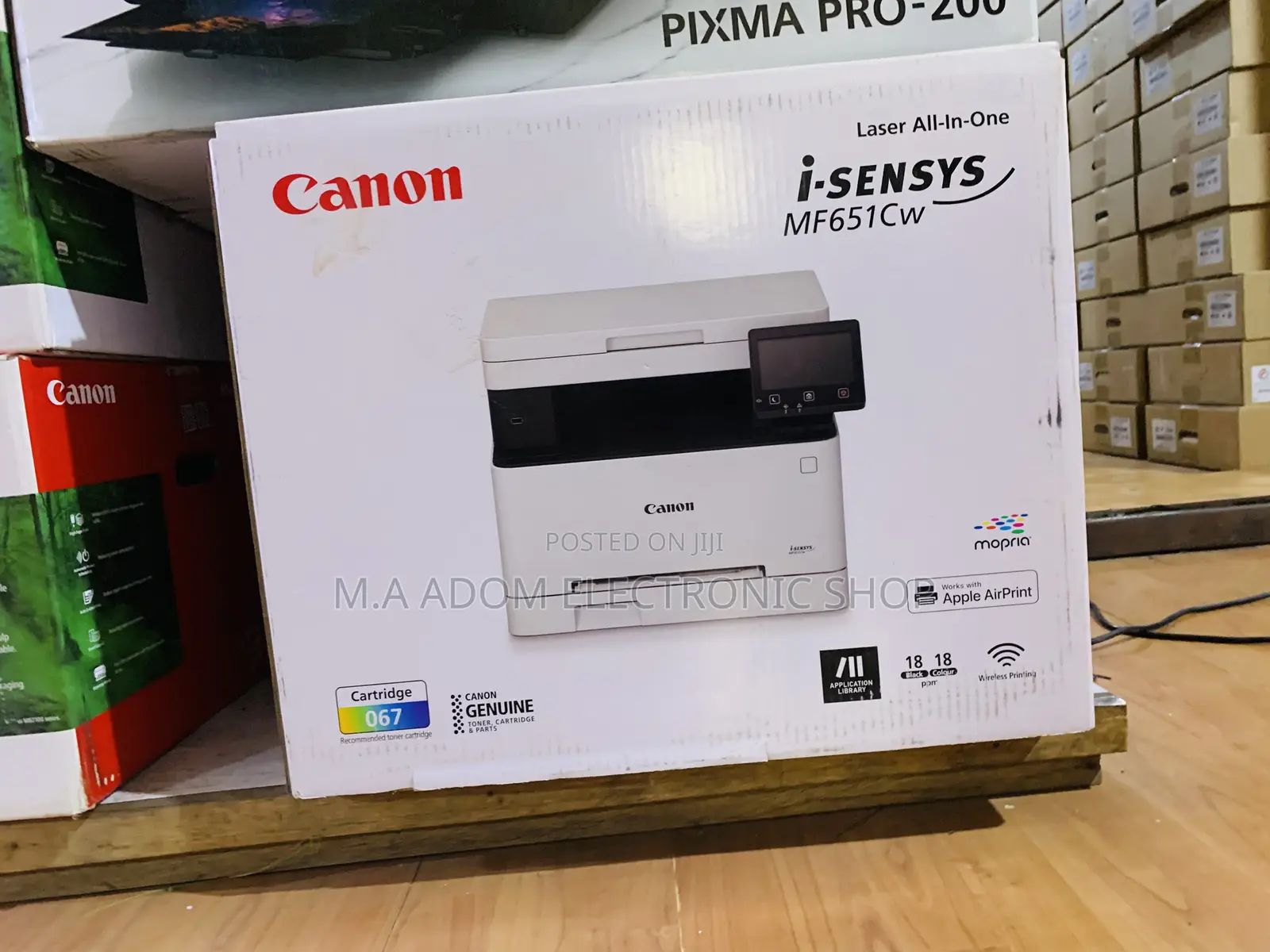 Fresh in Box Canon Wireless Apple Air Printer Mf651 Printer