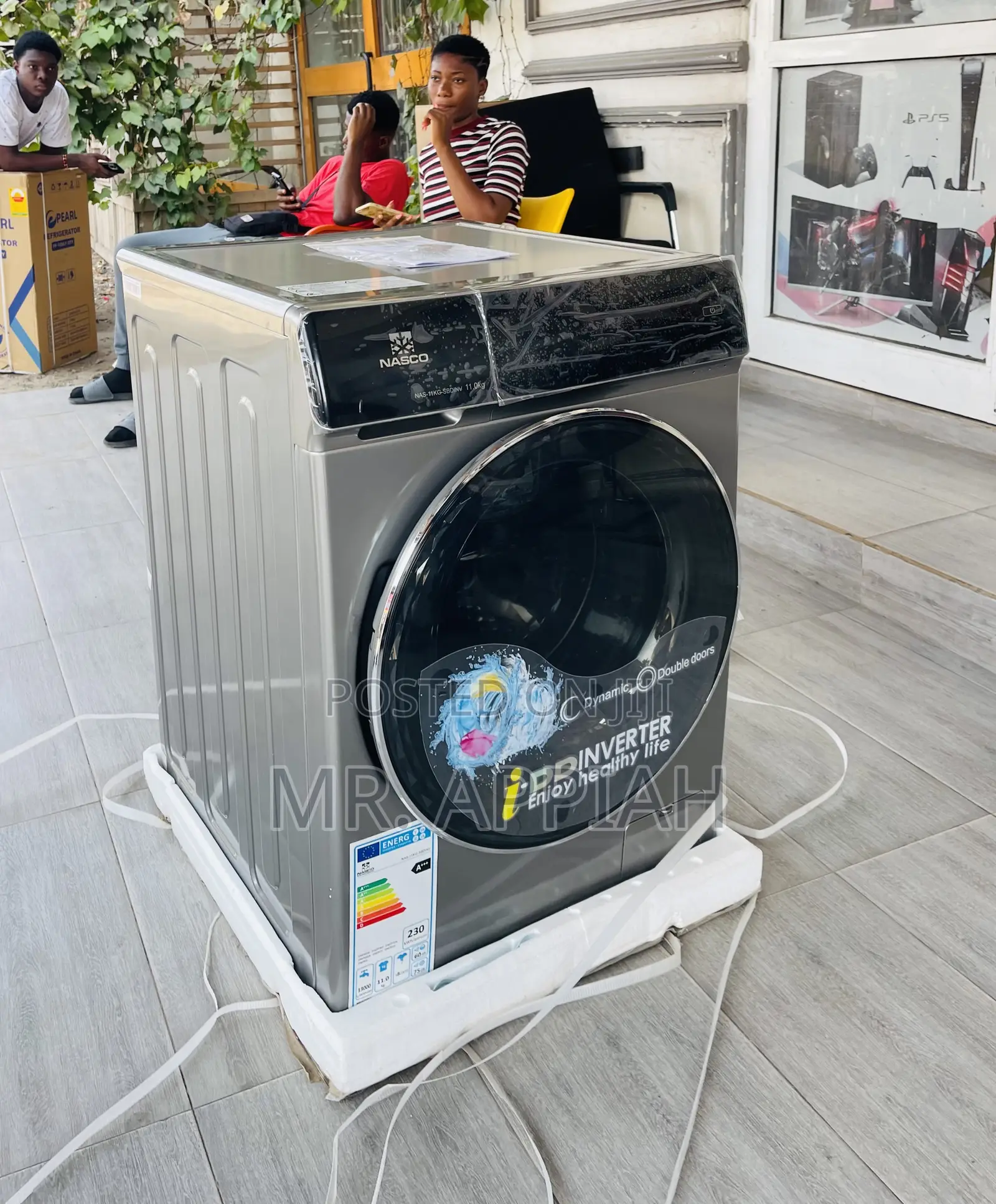 Quality Nasco 11kg Fully Automatic Washing Machine(Silver)