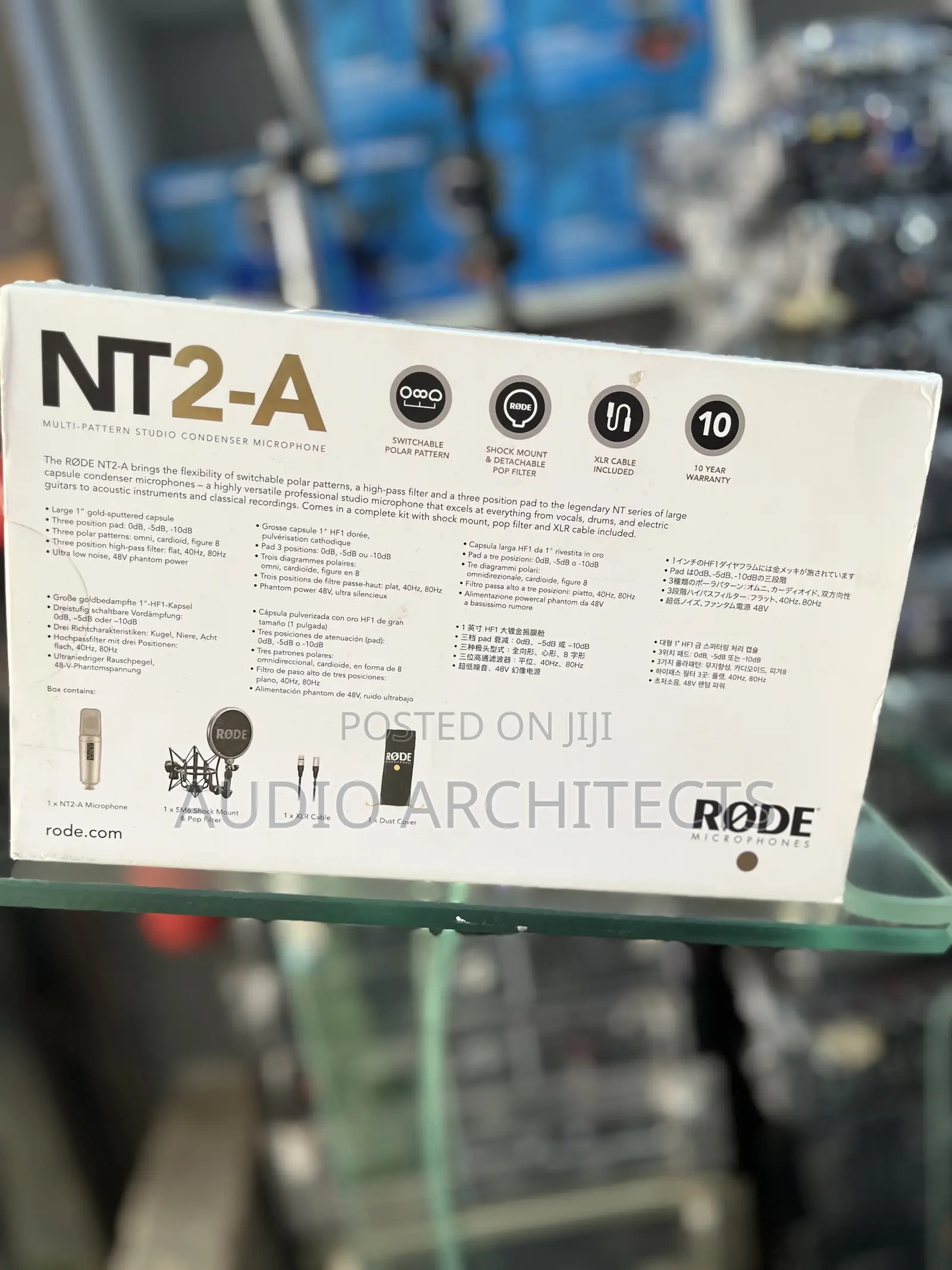 Røde Nt2-a Multi - Pattern Large-Diaphragm Condenser Mic
